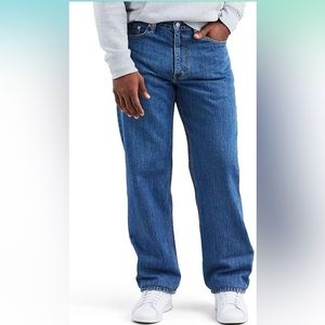 Levi’s 550 Relaxed Fit Tapered Leg Jeans 34 X 34 Men’s Med Wash